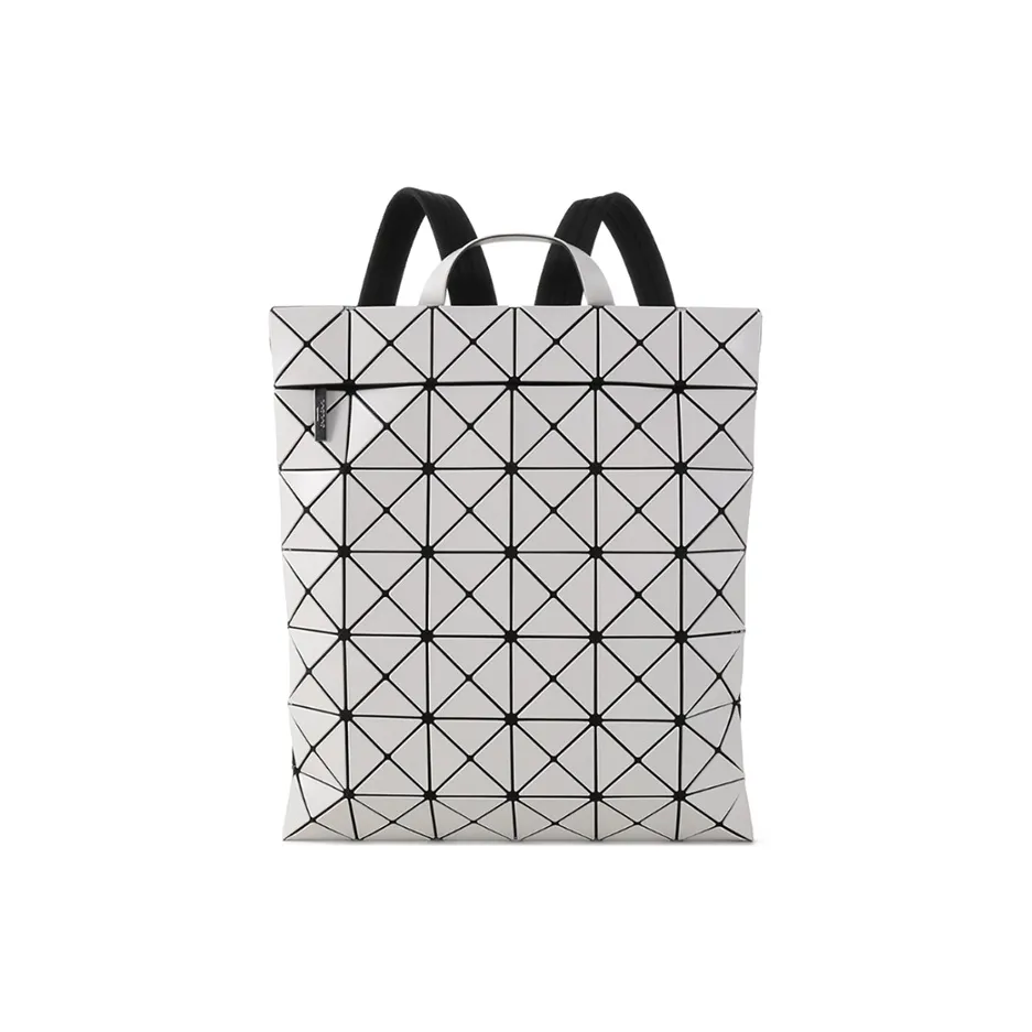 ISSEY MIYAKE PVC Backpack Unisex Light Gray
