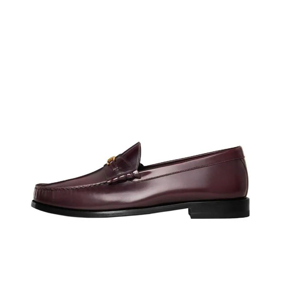 CELINE Triomphe Loafers 1.5cm Men's Umber