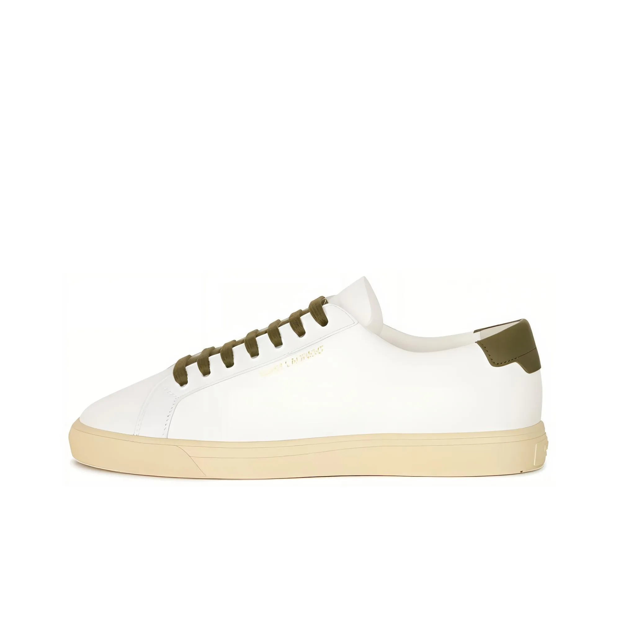 SAINT LAURENT Andy Low top Leather Sneakers