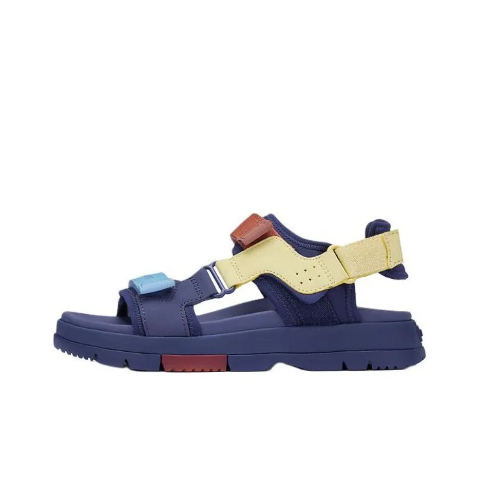 LACOSTE Пляжные сандалии Женские Темно-синий