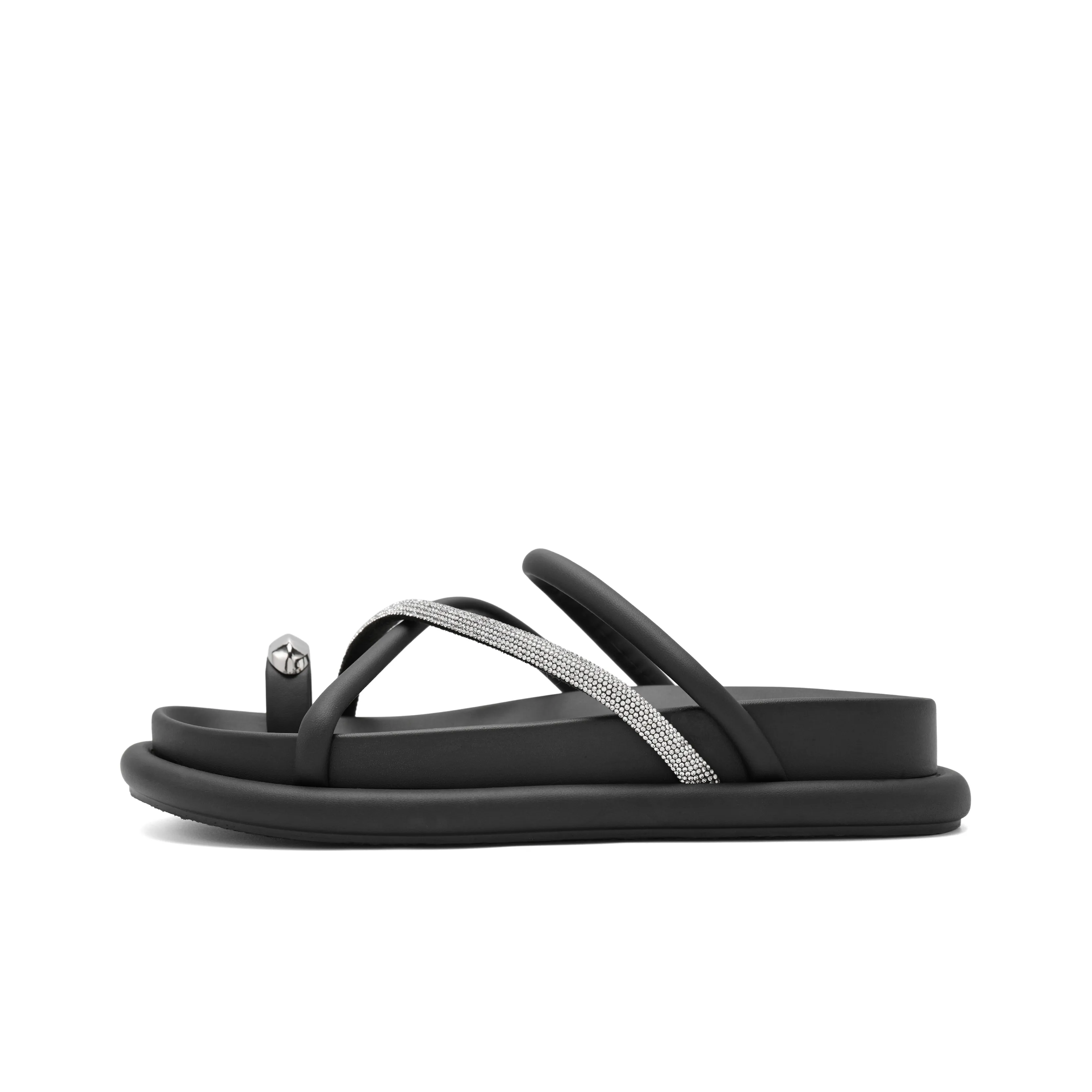 Белль ЭВА Стразы Устойчивые к истиранию Слипоны Женские