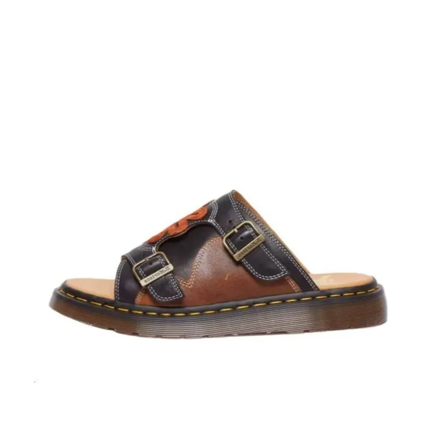 Dr.Martens противоскользящие устойчивые к истиранию унисекс коричневый