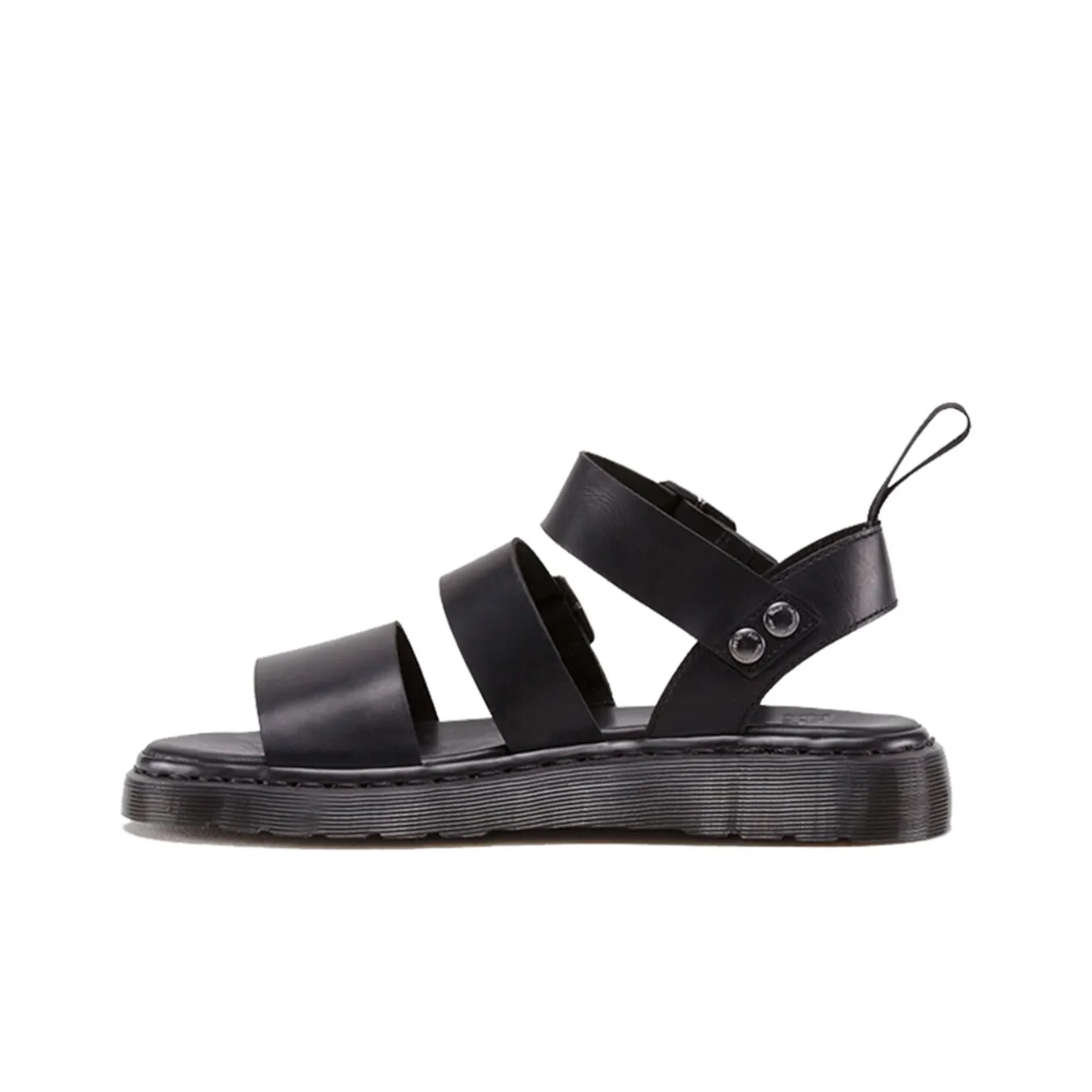 Dr.Martens Gryphon Brando Leather Gladiator Sandals 'Black'