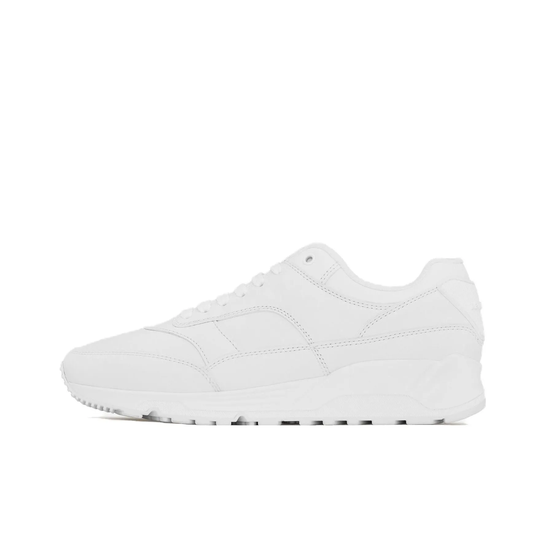 SAINT LAURENT Bump Low Top Sneakers White