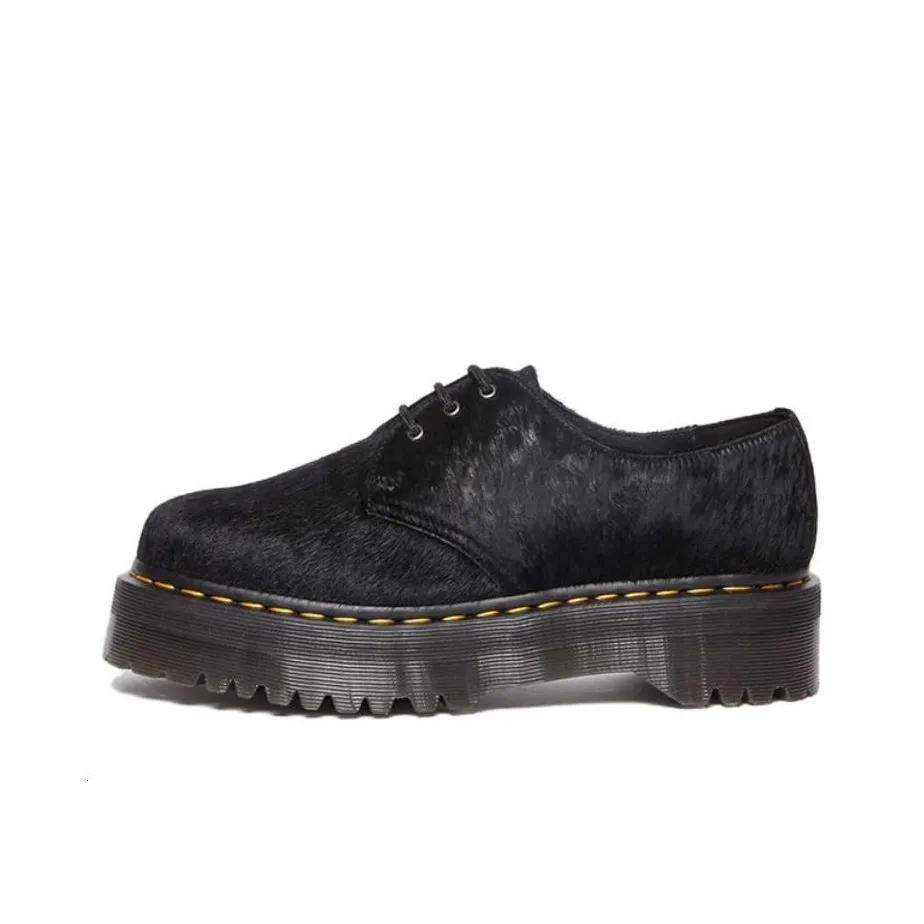 Dr.Martens Casual Shoes Unisex Low-Top Black