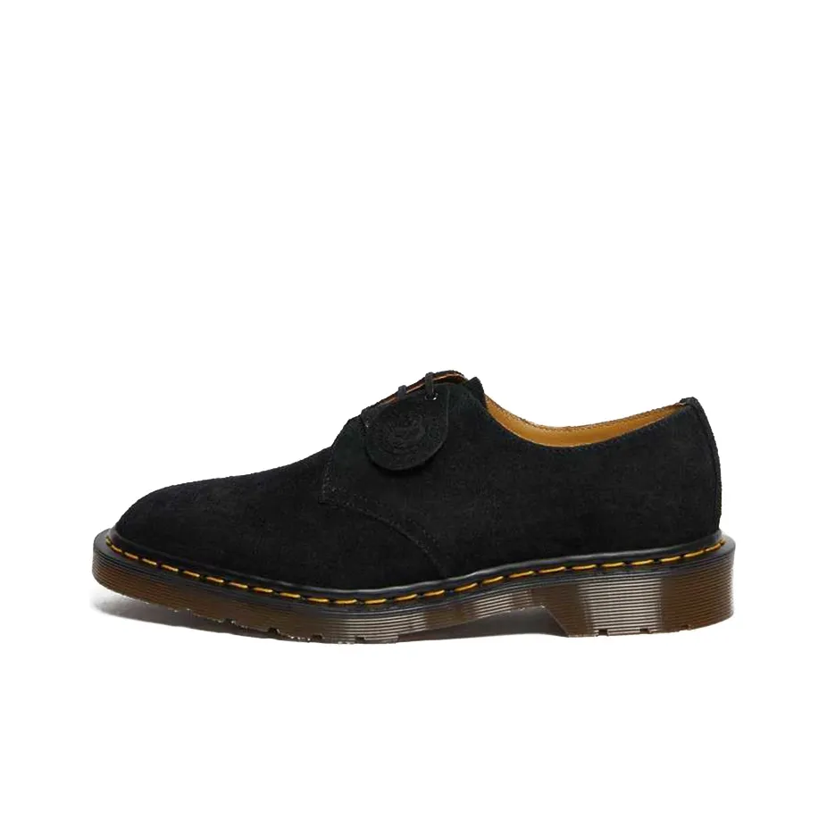 Dr.Martens 1461 Made In England Suede Oxford 'Black'