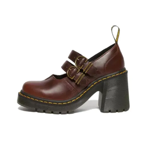 Dr.Martens Туфли Мэри Джейн Темно-кофейные Женские