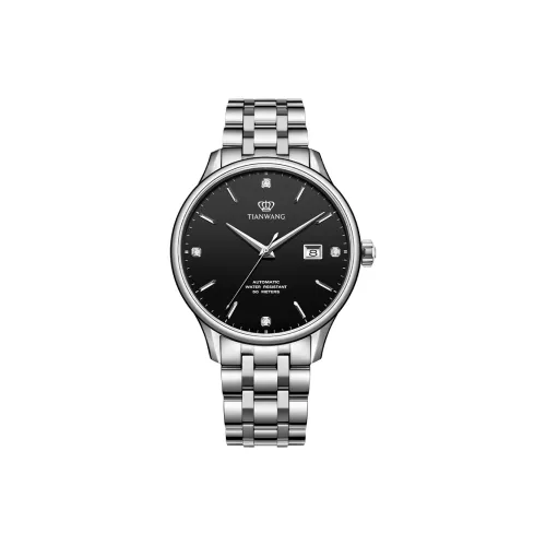 TIAN WANG Механические часы Movement для мужчин Kunlun, 42,5mm*42,5mm*11,3mm, белые