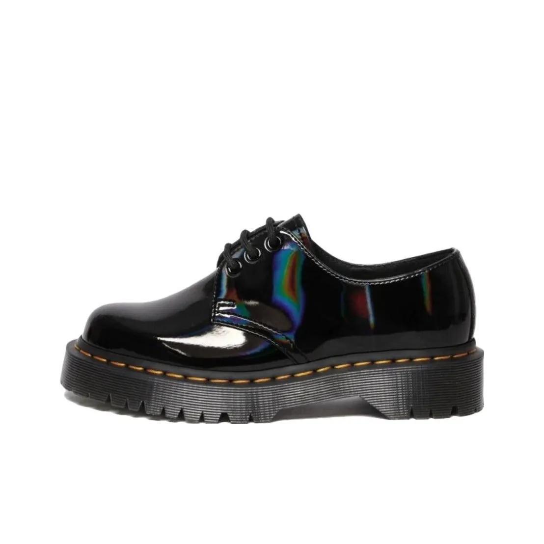 Dr. Martens 1461 Bex 3 Eye Shoe 'Black Rainbow' Women's