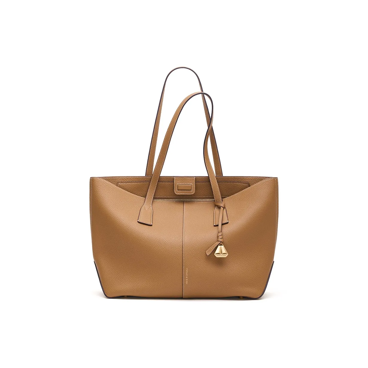 FIEDLE SISSI Тело Коровья Кожа Светлый BOAT Тоут Сумка Сумка через плечо Женская Многоцветная