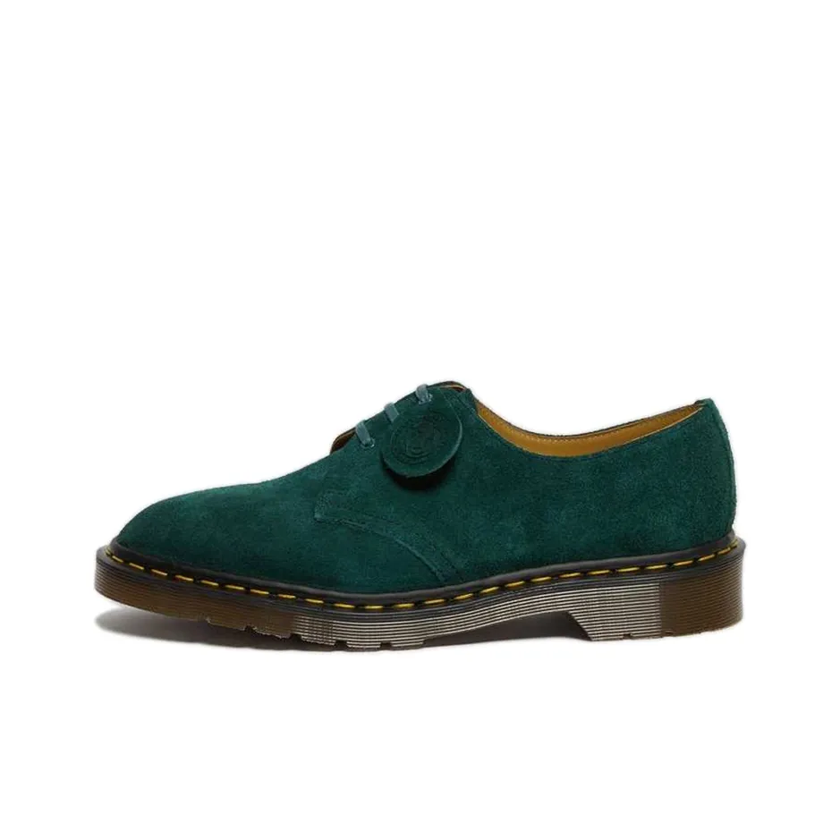 Dr.Martens 1461 Made In England Suede Oxford Shoes 'Green'