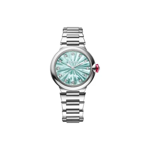 BVLGARI Автоматический Механический Movement Женские Часы LVCEA 33 мм Зеленые