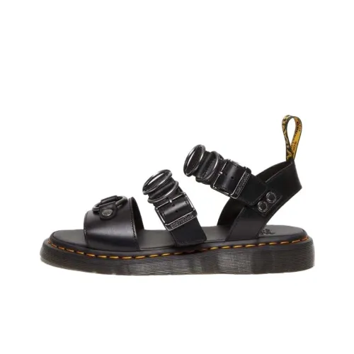 Dr.Martens One Ремень Сандалии Черные Унисекс