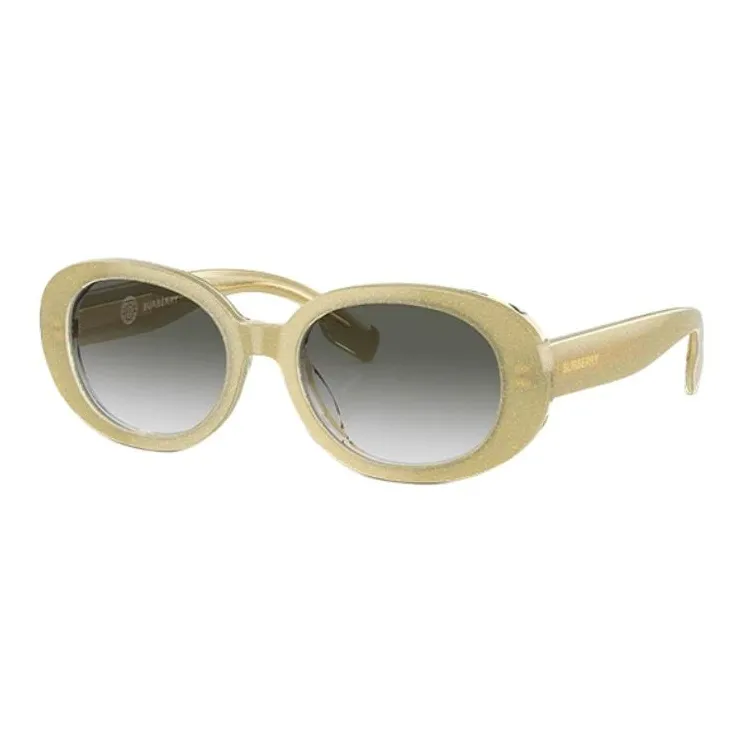 Burberry Acetate Oval Sunglasses Kids' Gold