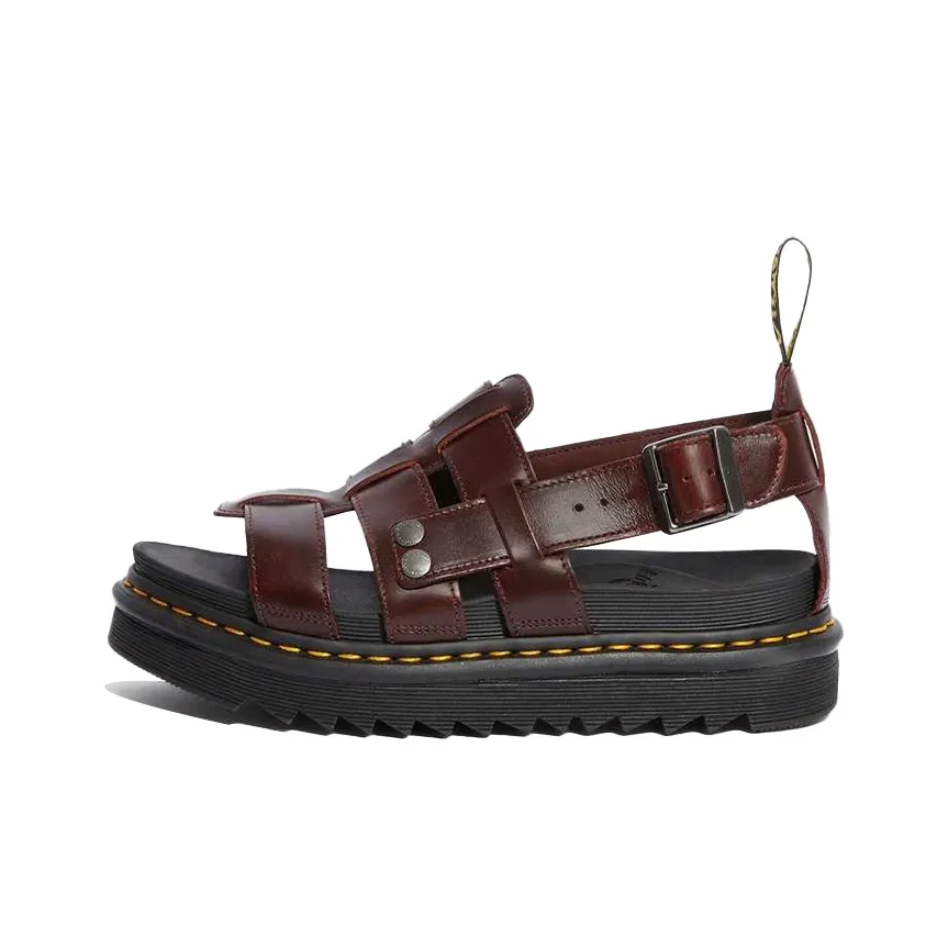 Dr.Martens Terry Sandals Leather Brown