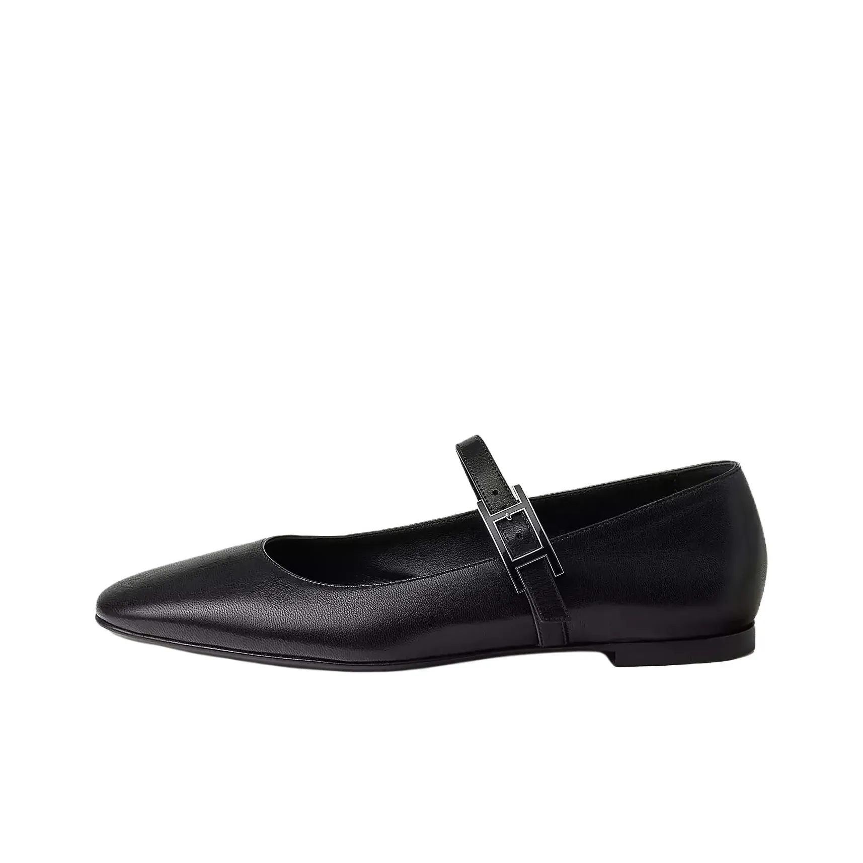 HERMES Jane Mary Jane Shoes Women
s Black