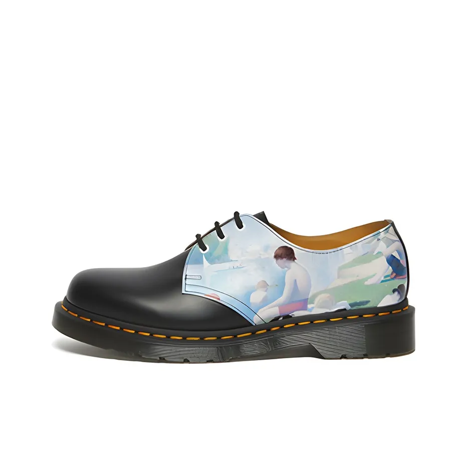 Dr.Martens 1461 Коллекция Низкий Топ Casual Унисекс Черный