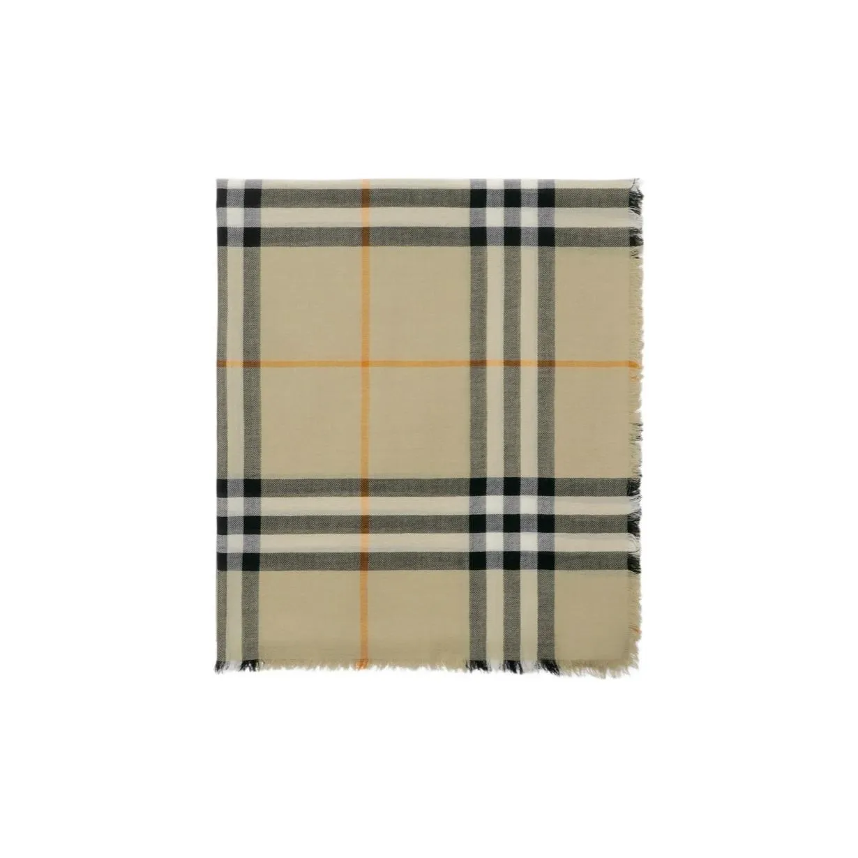 Burberry Check Cashmere Scarf