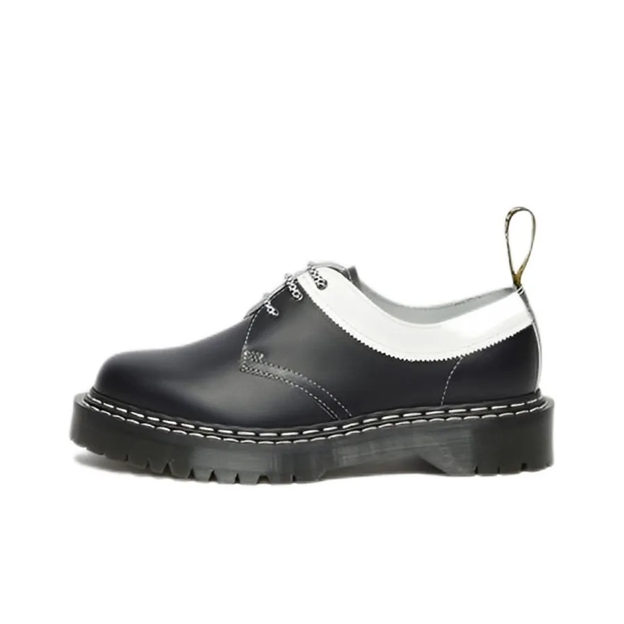 Dr. Martens 1461Bex Smooth Contrast Leather Oxford Shoes 'Black White'
