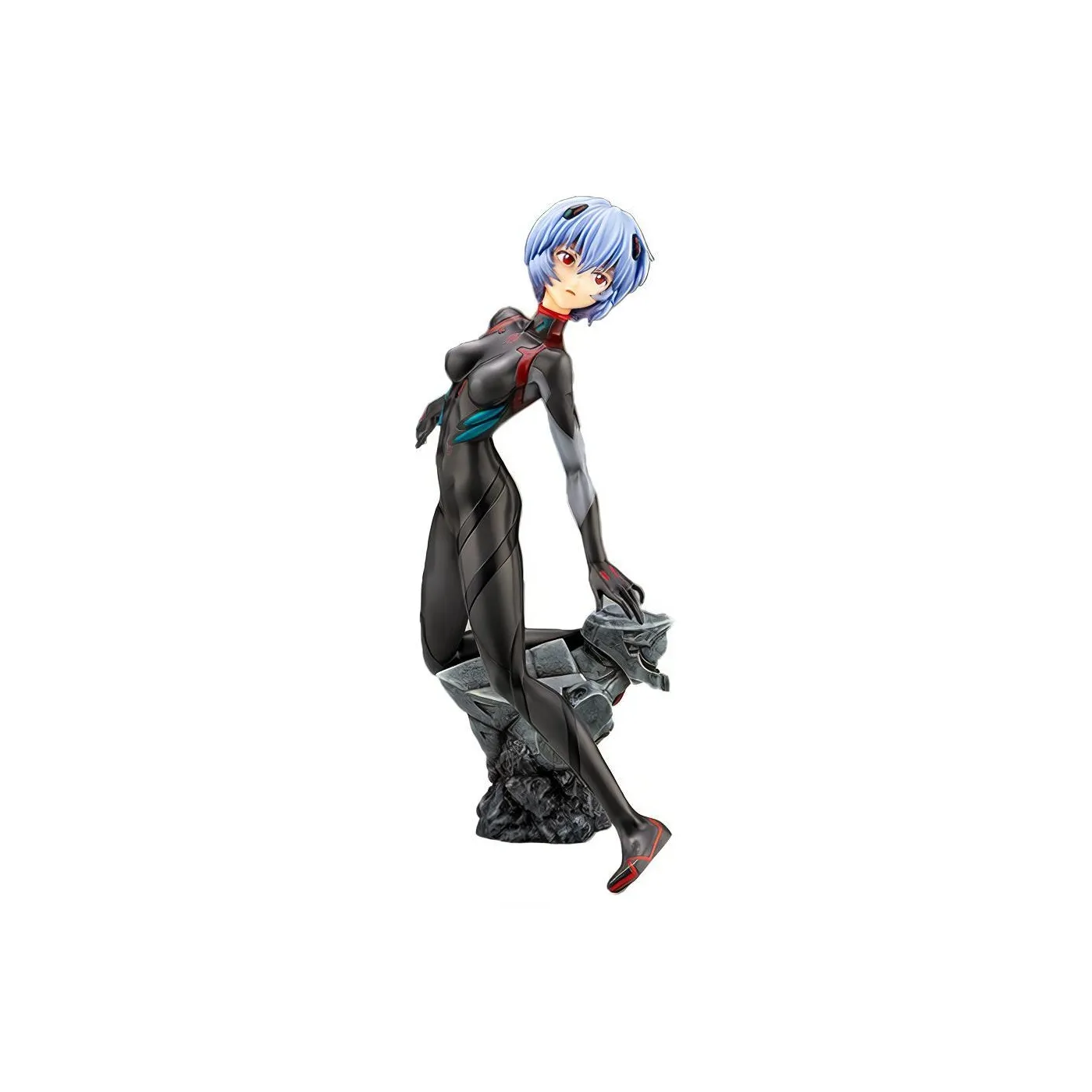 Kotobukiya Evangelion 3.0 You Can Not Redo Rei Ayanami Plugsuit Version Figure Black