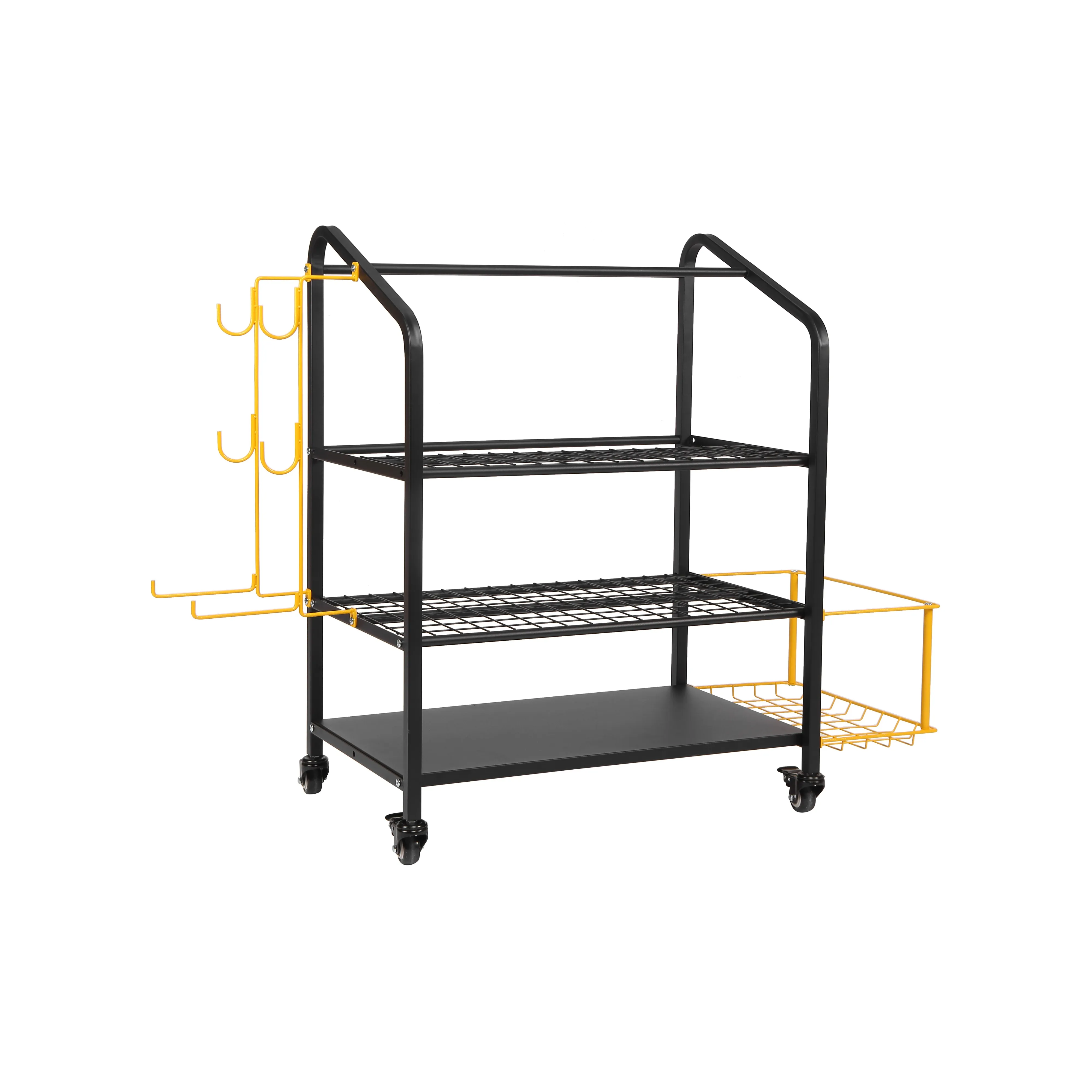 VIMEXCITER Fitness Accessories Storage Racks Wheel With Hook Multifunction