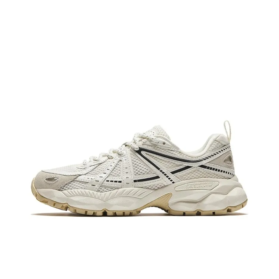 Anta Champion Series Cushioned Slip Resistant Low Top Casual Shoes Women's White Black