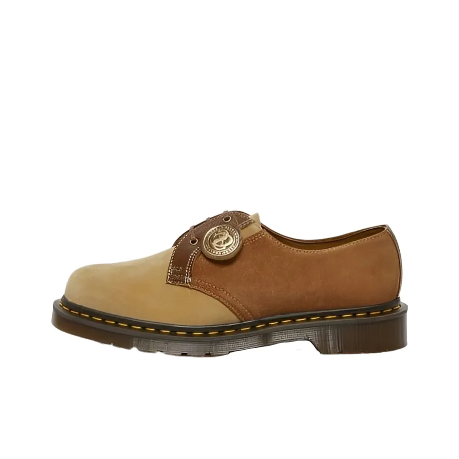 Dr.Martens 1461 Made In England Suede Oxford Leather Shoes 'Brown'