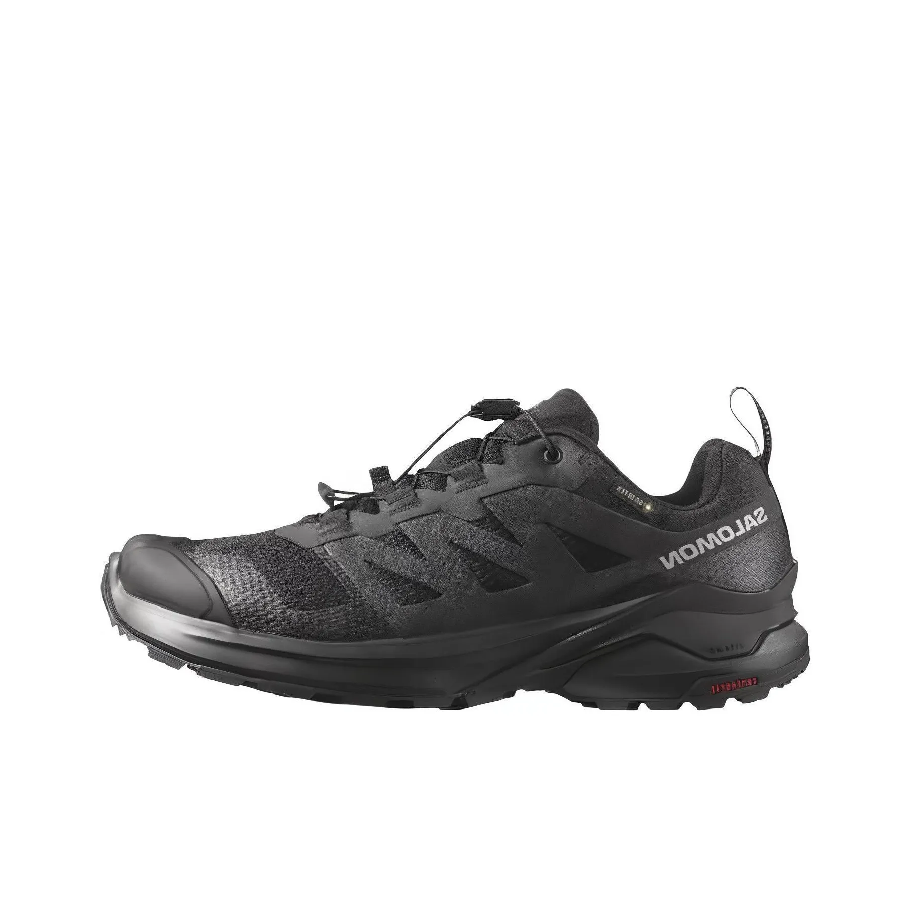 SALOMON X Adventure Slip Resistant, Abrasion Resistant, Balance Grip Low Top Hiking Shoes Men's Black