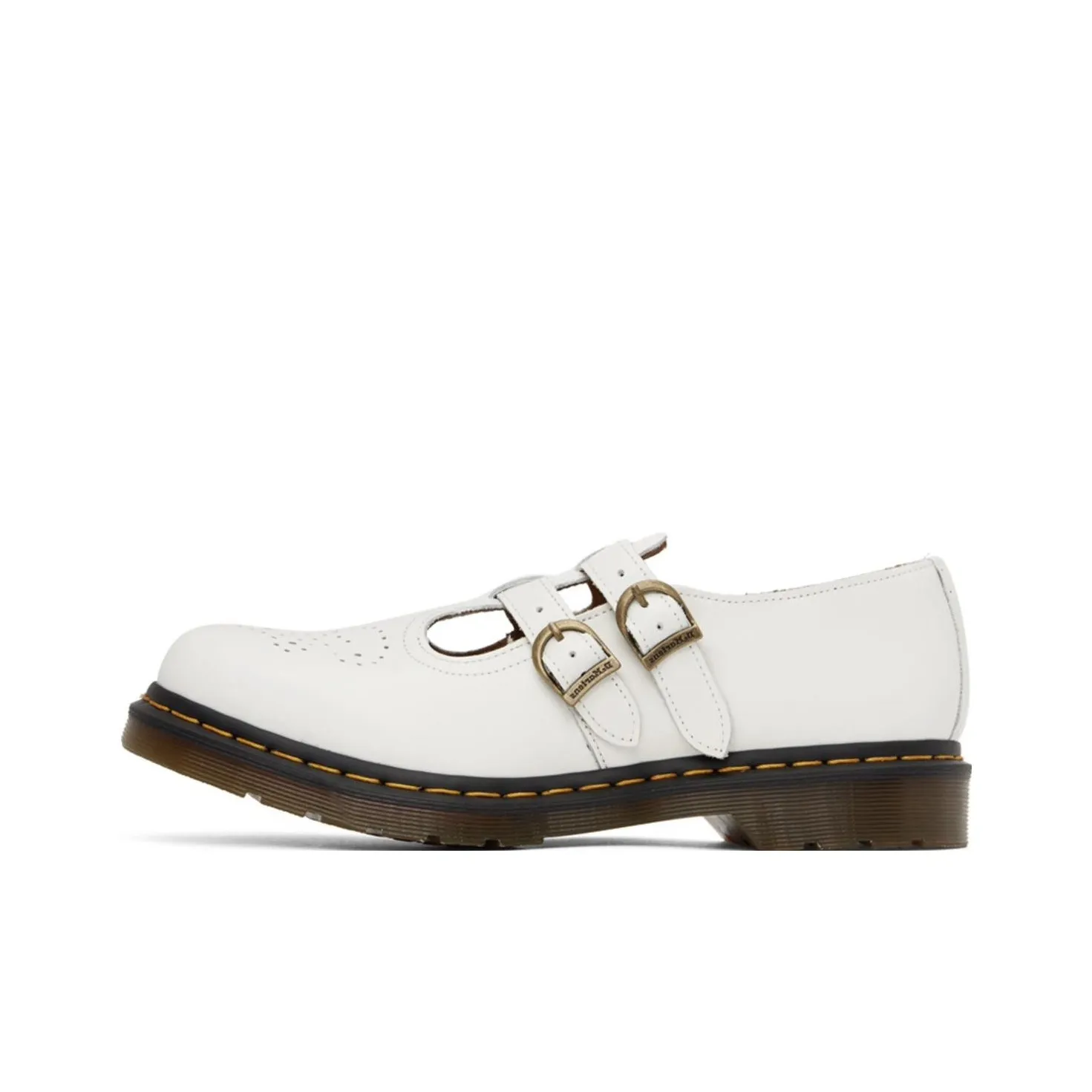 Dr.Martens 8065 Кожаные туфли Женские Белые