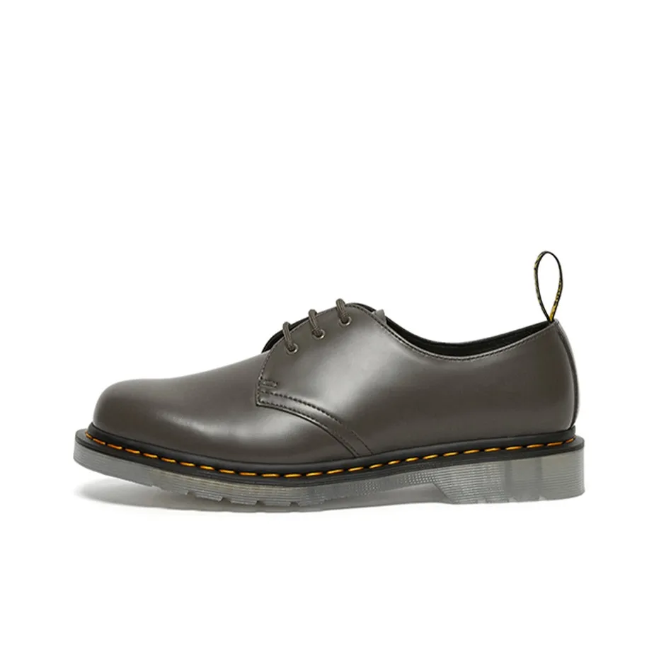 Dr. Martens 1461 Iced Smooth Leather Oxford Shoes 'Olive Green' Women's