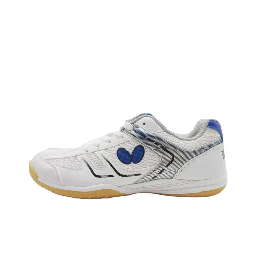 Кроссовки для тренировок "Бабочка" Low Top Белые и синие, унисекс
