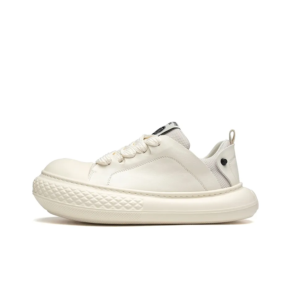 Anthony Miles Низкий Топ Скейтборд Кроссовки Мужские Экрю