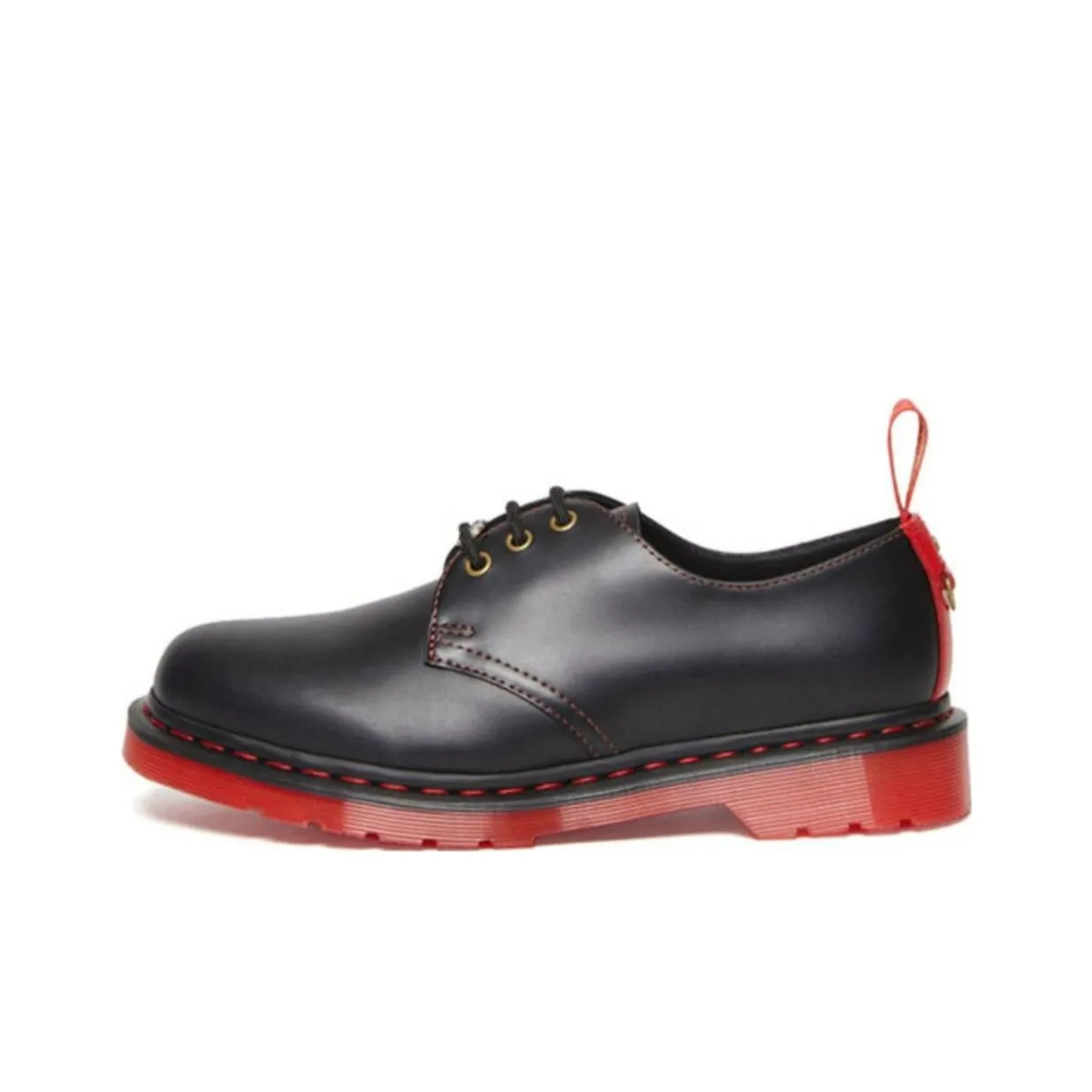 Dr. Martens 1461 Year Of The Rabbit Leather Oxford Shoes 'Black Red'