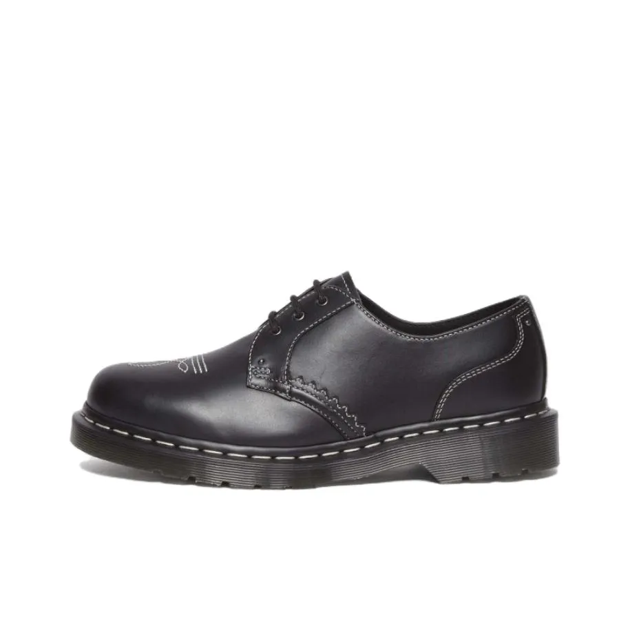 Dr. Martens Contrast stitching Leather Derby Shoes Women's