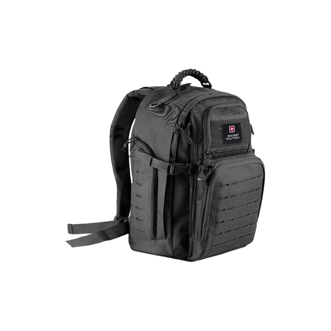 SWISS MILITARY Oxford Backpack Tubas Unisex Black