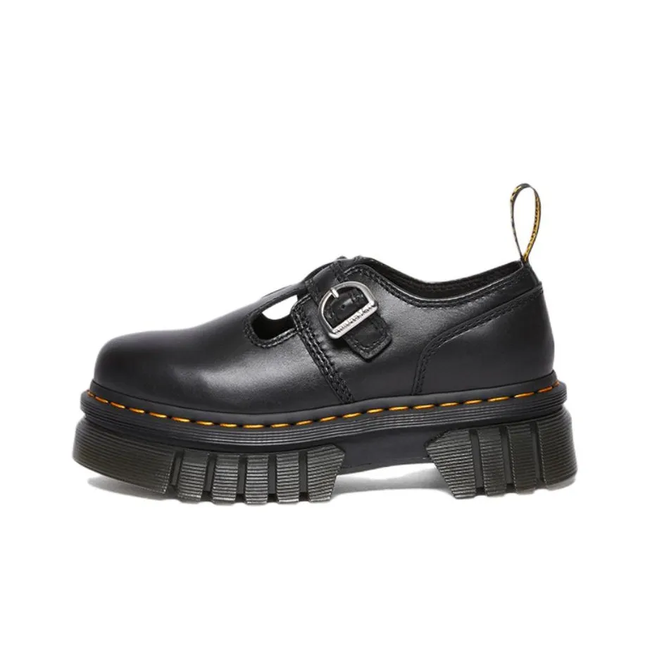 Dr. Martens Audrick Nappa Lux Platform Mary Jane 'Black' Women's