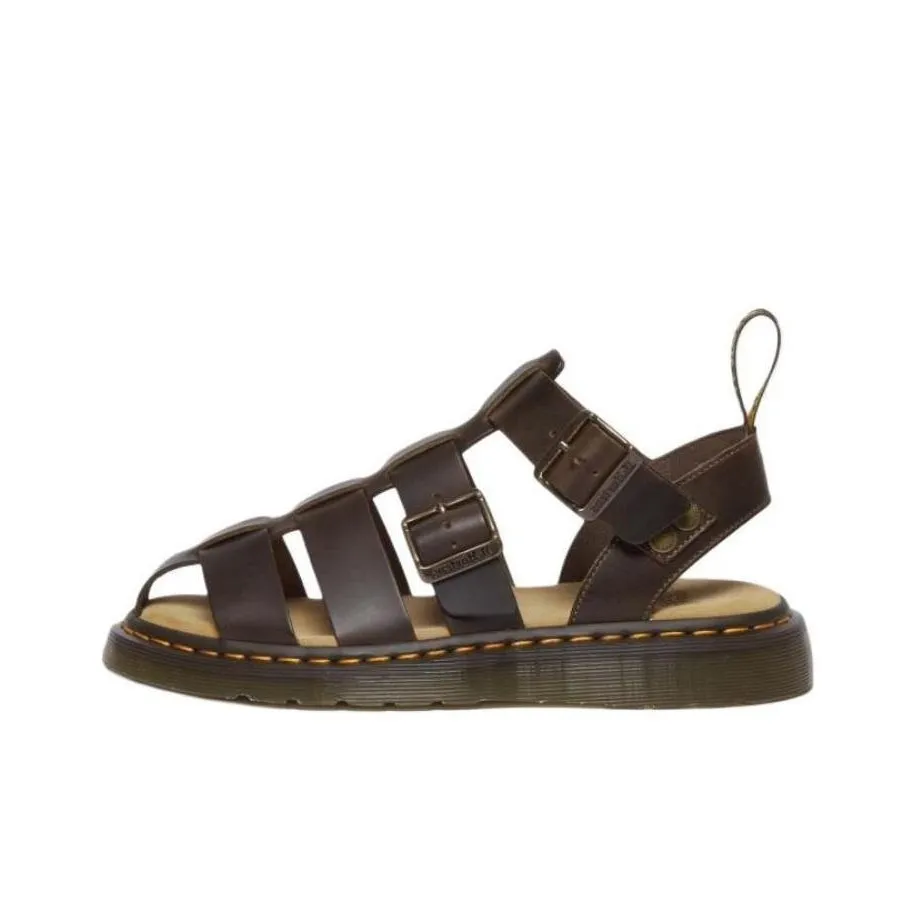 Dr.Martens Римские Сандалии Унисекс Коричневый