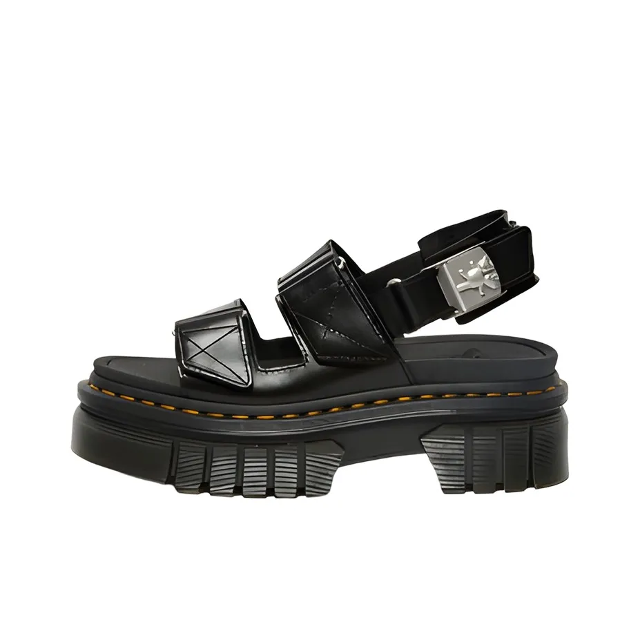 Heaven MJ x Dr.Martens Ricki 2 Ремешок Модные Сандалии Женские Черные