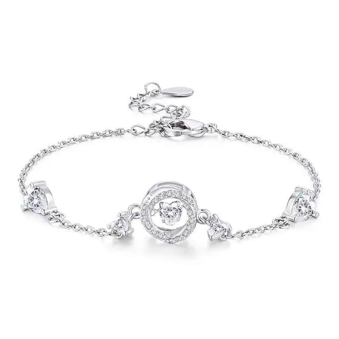 LUYUO Двойной многослойный браслет с сладким украшением и искрящимися звездами регулируемый ожерелье наборы в подарочной коробке женские