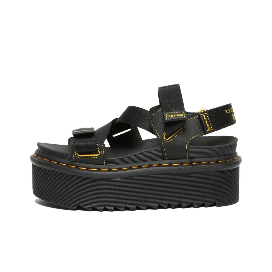 Dr.Martens Kimber Stylish Sandals Women's Black Dr.Martens Kimber Стильные Сандалии Женские Черные