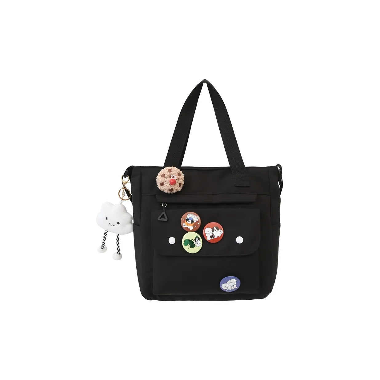 Путешествие Нейлоновая Сумка через плечо Сумка Женская Черный Белый Розовый Синий Желтый