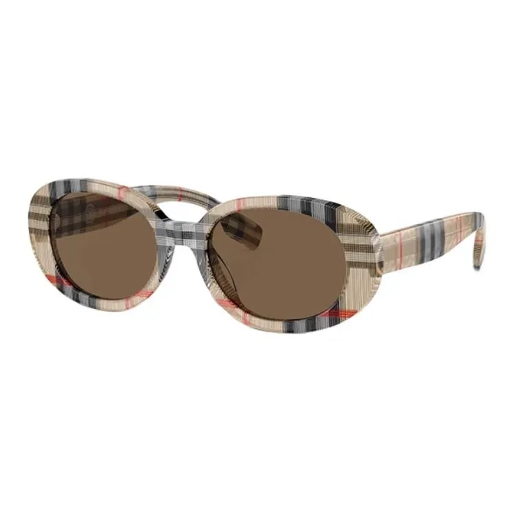 burberry her Acetate Oval Sunglasses Kids' Multicolor