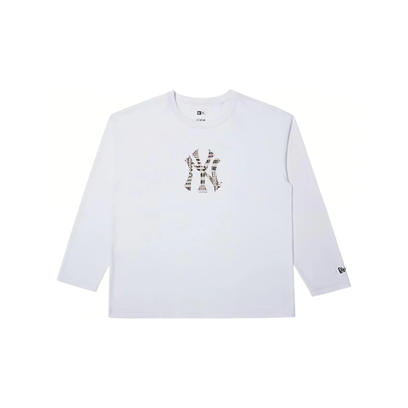 New Era Белый Унисекс Футболка