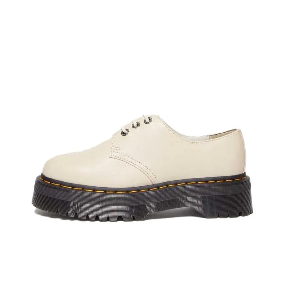 Dr. Martens 1461 Ii Pisa Leather Platform Shoes 'Parchment Beige'