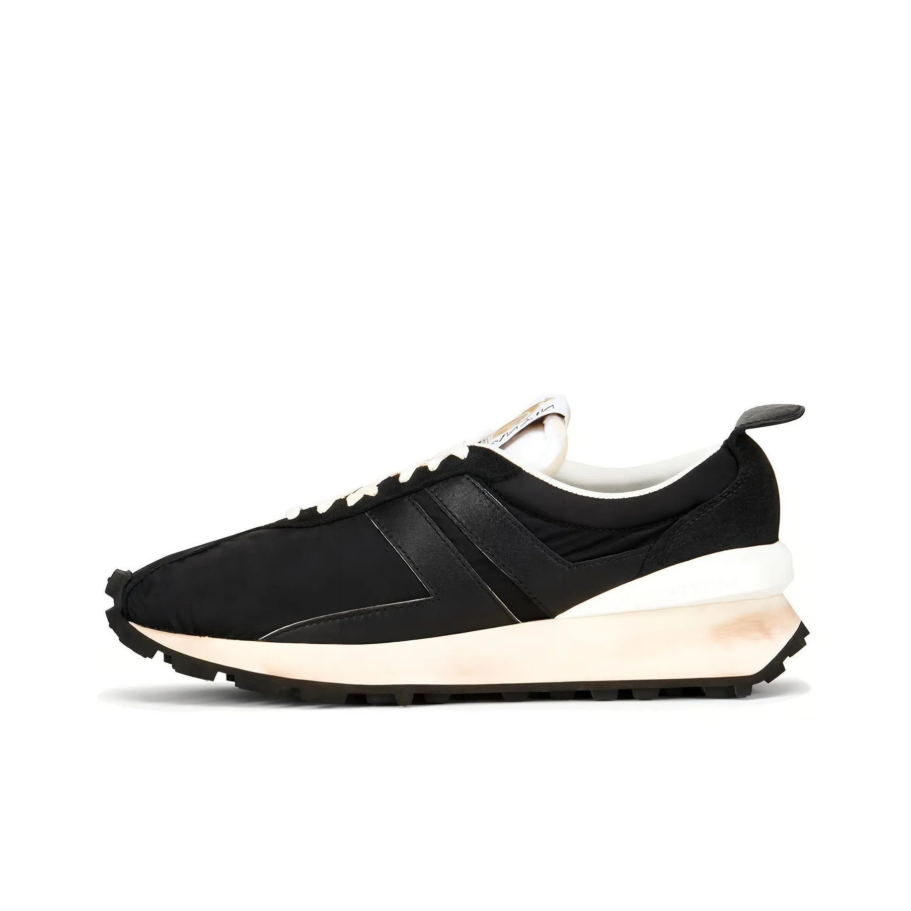 Lanvin Bumpr Low Топ Повседневная обувь Женская Черная