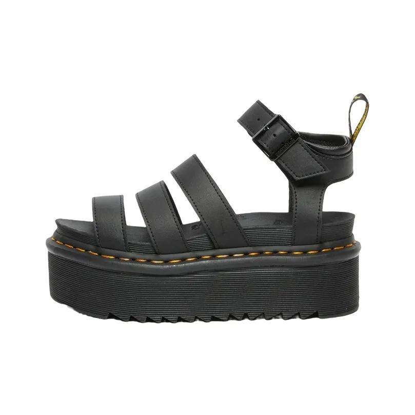 Dr.Martens Buckled 70mm Flatform Sandals Women's