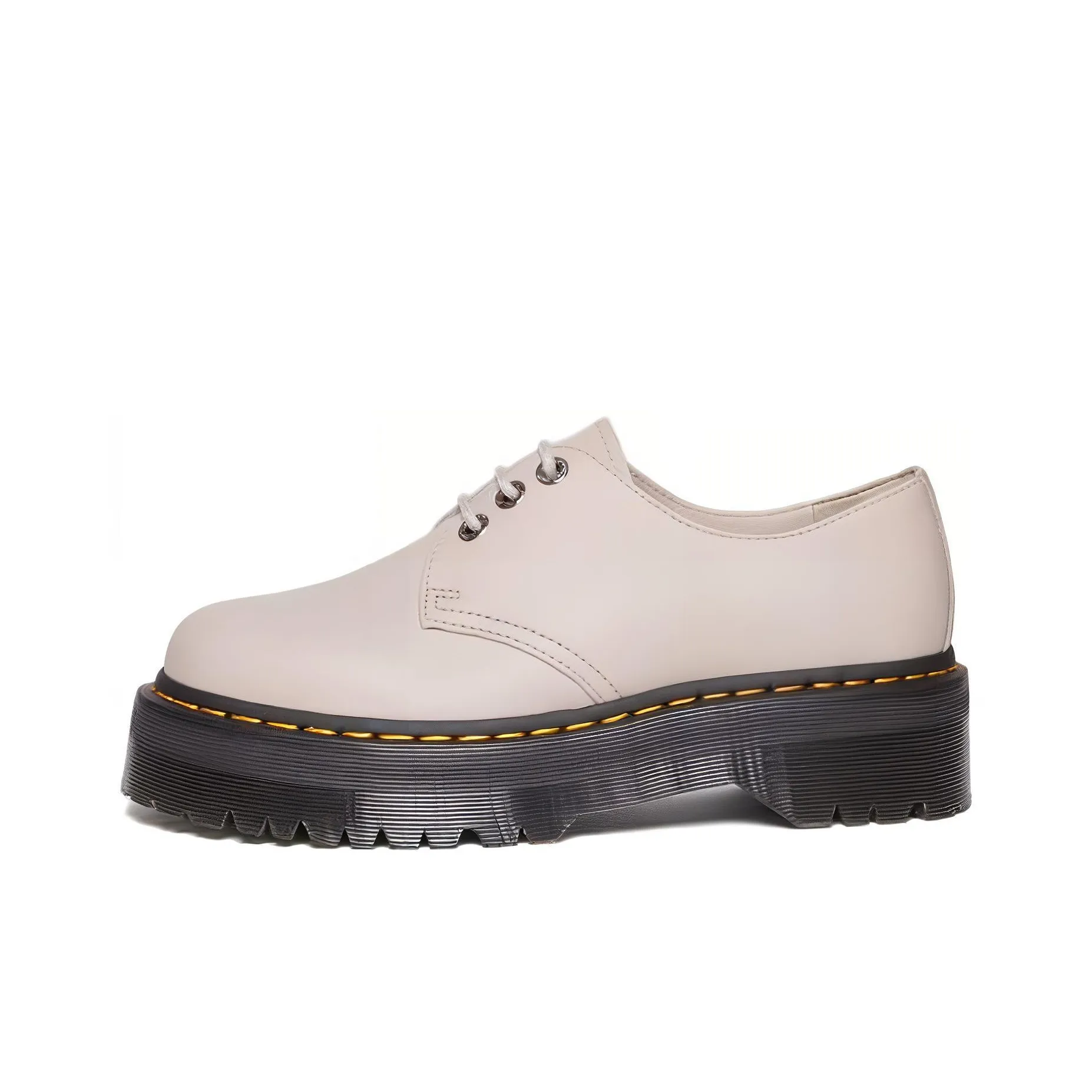 Dr. Martens Women's 1461 2 Pisa Leather Platform 'Vintage Taupe'