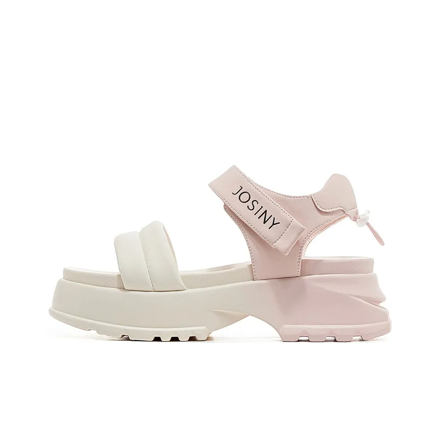 JOSINY Beach Sandals Women's Pink