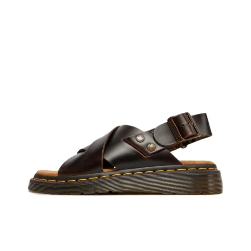 Dr.Martens One Ремень Сандалии Коричневый Унисекс