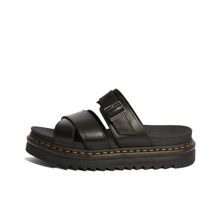 Dr.Martens Резиновая подошва противоскользящие слипоны унисекс черный